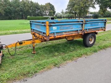 Rolland BH45 4,5 tons landbouw kipper, werk aan laadbak beschikbaar voor biedingen