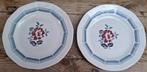 2 Franse brocante bordjes, Digoin Sarreguemines Talleyrand, Ophalen of Verzenden