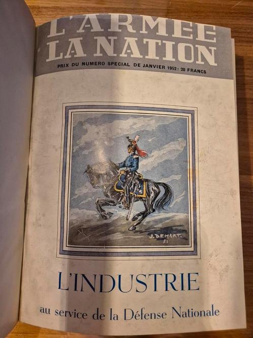 Vintage tijdschrift 1952 – L’Armée et la Nation, Boeken, Taal | Engels, Zo goed als nieuw, Ophalen