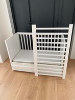 Uitbreidbaar babybed, boxspring en kwaliteitsmatras, Kinderen en Baby's, Ophalen, Zo goed als nieuw, Matras