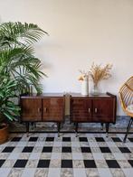 Vintage midcentury kastjes | nachtkastjes | retro, Huis en Inrichting, Ophalen, Gebruikt, 55 tot 70 cm, 45 tot 65 cm