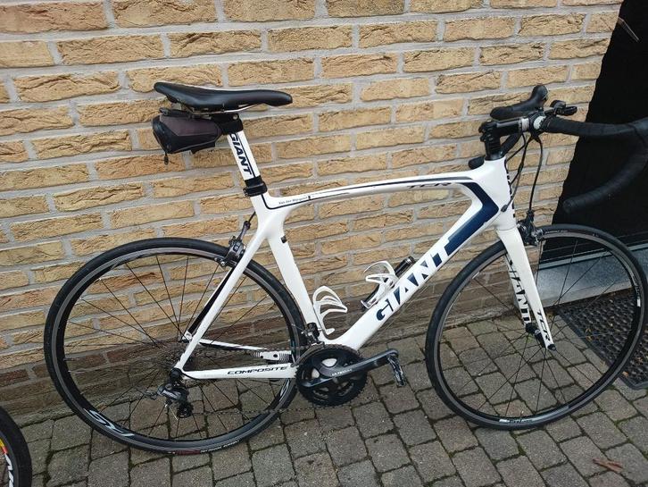 Giant TCR Composite, Fietsen en Brommers, Fietsen | Racefietsen, Gebruikt, Heren, Giant, 15 tot 20 versnellingen, 28 inch, Carbon
