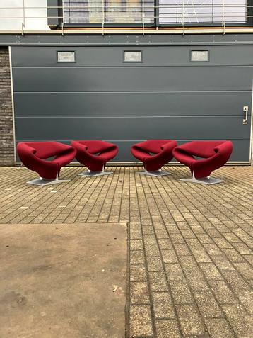 4x originele Artifort Ribbon van Pierre Paulin in Topstaat!! beschikbaar voor biedingen