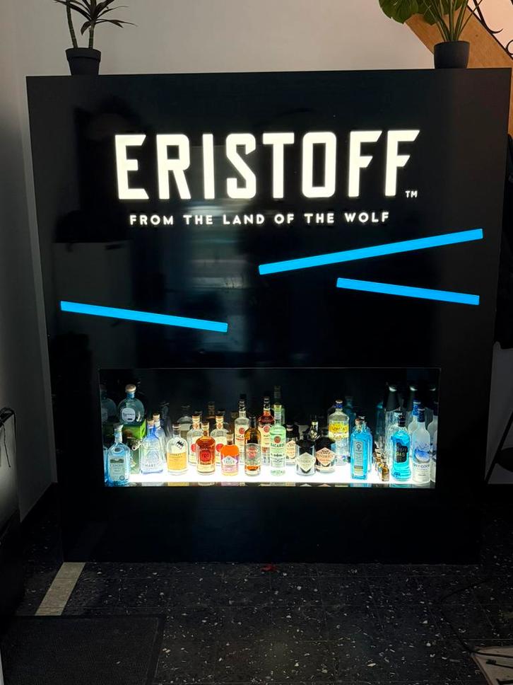 Unieke barkast eristoff, Huis en Inrichting, Barren, Gebruikt, Ophalen of Verzenden