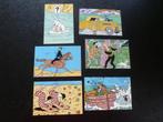 Tintint série complète 6 cartes postales essence Q8, Ophalen of Verzenden, Zo goed als nieuw, Hergé