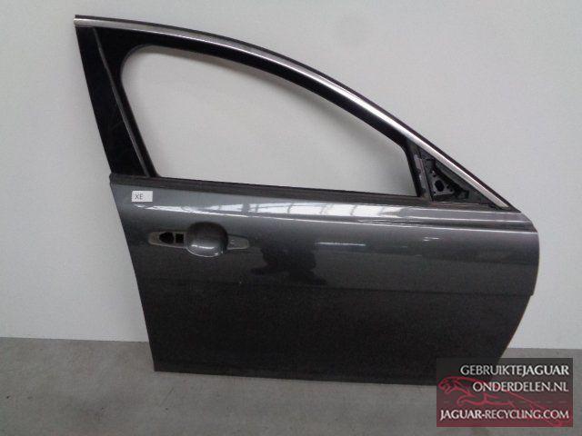 Deur rechts voor Jaguar XE grijs, Auto-onderdelen, Carrosserie, Deur, Jaguar, Voor, Rechts, Gebruikt, Herkomst onderdeel bekend
