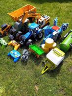 Bruder - rc tractor , rc graafmachine , landbouwmachines…, Ophalen of Verzenden, Gebruikt