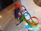 Hotwheels racebaan, Kinderen en Baby's, Speelgoed | Racebanen, Ophalen, Racebaan, Zo goed als nieuw, Met looping