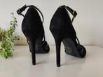 Zwarte sandaaltjes Gemo met hoge hak, Vêtements | Femmes, Chaussures, Comme neuf, Gemo, Noir, Envoi
