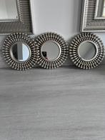 3 Kunststof Spiegels, Huis en Inrichting, Woonaccessoires | Spiegels, Ophalen, Minder dan 50 cm, Gebruikt, Rond