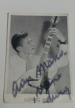 postkaart met handtekening Ludwig Neefs, Ophalen of Verzenden, Muziek