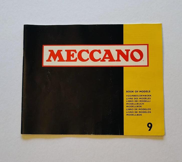 6 MECCANO MODELLENBOEKJES 1970, Verzamelen, Speelgoed, Zo goed als nieuw, Ophalen of Verzenden