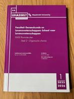 Biomoleculen – Deel 2 – Organische chemie, Ophalen, Hoger Onderwijs, Zo goed als nieuw, Beta