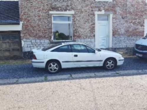 Calibra, Auto's, Opel, Particulier, Calibra, Benzine, Coupé, 3 deurs, Handgeschakeld, Wit, Grijs, Stof, Voorwielaandrijving, Ophalen