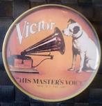 VICTOR His Masters Voice Reclame Voorwerpen., Collections, Marques & Objets publicitaires, Utilisé, Enlèvement ou Envoi, Panneau publicitaire