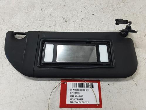 ZONNEKLEP RECHTS Citroën DS3 (SA) (01-2009/07-2015), Auto-onderdelen, Interieur en Bekleding, Citroën, Gebruikt