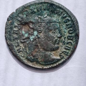 Pièce Romaine Galenius Caesar Follis Genio Populi Romani