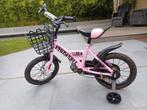 14 inch kinderfiets met zijwieltjes, Fietsen en Brommers, Fietsen | Kinderfietsjes, Ophalen, Zo goed als nieuw