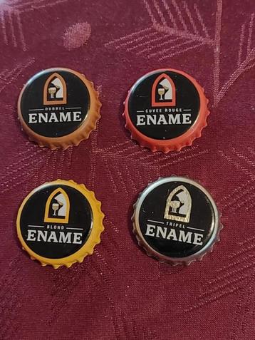 4 Magneten / Brouwerij Roman / Ename beschikbaar voor biedingen