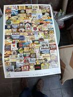 affiche bier etiketten beer labels, Ophalen of Verzenden, Zo goed als nieuw, Overige typen, Overige merken