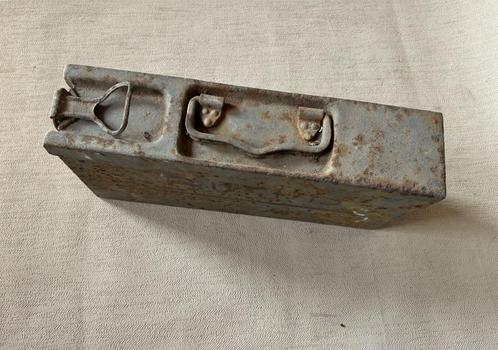 wo2 - Duitse MG Patronenkaste 15/34, Verzamelen, Militaria | Tweede Wereldoorlog, Landmacht, Kist of Geocache, Ophalen of Verzenden