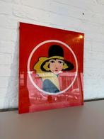 BELGA oude reclame lichtbak plaat, Verzamelen, Merken en Reclamevoorwerpen, Ophalen of Verzenden, Gebruikt, Lichtbak of (neon) lamp