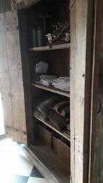 unieke hoge kast / oud teak (ZWAAR!), Ophalen