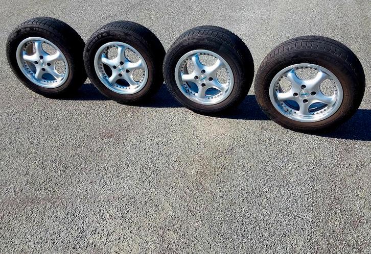 4 jantes alu avec pneus hiver pour Opel et Fiat, Autos : Pièces & Accessoires, Pneus & Jantes, Pneus et Jantes, Pneus hiver, 15 pouces