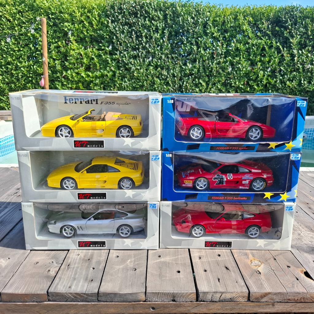Lot 3 Voitures Miniatures Ferrari 1/18e - Occasion