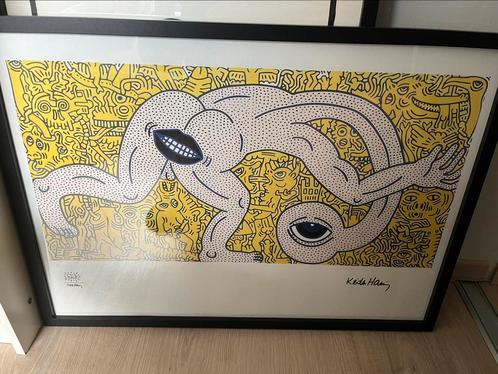 Litho Keith Haring, Antiquités & Art, Art | Dessins & Photographie, Enlèvement ou Envoi