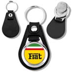 Fiat porte clés jeton de caddie en métal, Ophalen of Verzenden, Nieuw