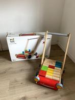 Plan toys houten loopwagen, Jouet à Pousser ou Tirer, Enlèvement, Utilisé