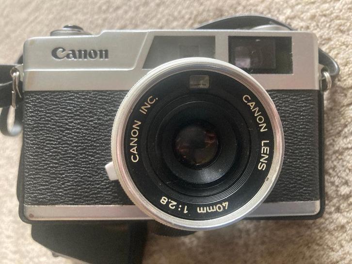 Canon Canonet 28 – analoge meetzoekercamera, TV, Hi-fi & Vidéo, Appareils photo analogiques, Utilisé, Compact, Canon, Enlèvement ou Envoi