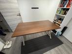 Ikea Idasen bureau 160x80 - bruin/beige, Ophalen, In hoogte verstelbaar, Gebruikt, Bureau