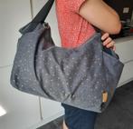 Luiertas Lassig Twin Bag - Donkergrijs, Ophalen of Verzenden, Zo goed als nieuw, Schoudertas