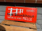 Enseigne ancienne en émail, clôture, Melle, Enlèvement ou Envoi