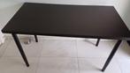 Zwarte tafel met verstelbare poten, Huis en Inrichting, Ophalen, Zo goed als nieuw, 75 cm of meer, 60 cm of meer