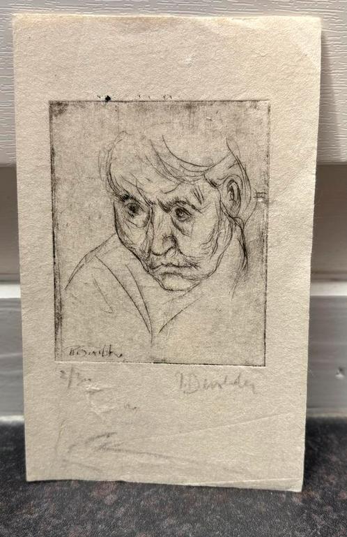 Ets Roland Devolder origineel, Antiek en Kunst, Kunst | Tekeningen en Fotografie, Ophalen