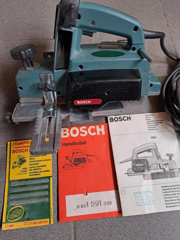 Rabot Bosch comme neuf, Bricolage & Construction, Outillage | Outillage à main, Comme neuf, Enlèvement ou Envoi