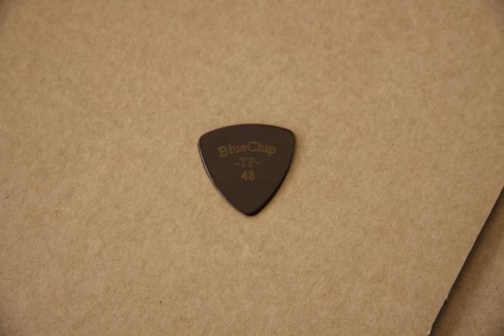 Blue chip plectrumTP48 Triangel - thickness( ca.1.20mm), Muziek en Instrumenten, Snaarinstrumenten | Gitaren | Elektrisch, Zo goed als nieuw