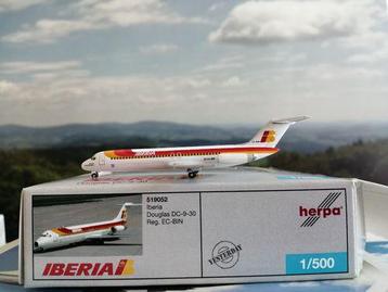 Herpa Wings 1:500 Iberia DC-9-30 EC-BIN 519052 éd limitée
