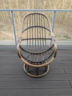 Rotan lounge of tuinstoel, Tuin en Terras, Tuinstoelen, Ophalen of Verzenden, Zo goed als nieuw, Rotan