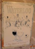 Waterloo metalen publiciteitsbord, Verzamelen, Ophalen of Verzenden, Zo goed als nieuw