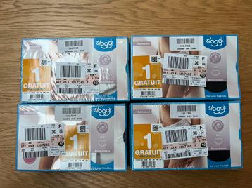 16 slips Sloggi wit en zwart maat 38 nieuw in verpakking, Sloggi, Enlèvement ou Envoi, Autres couleurs, Slip