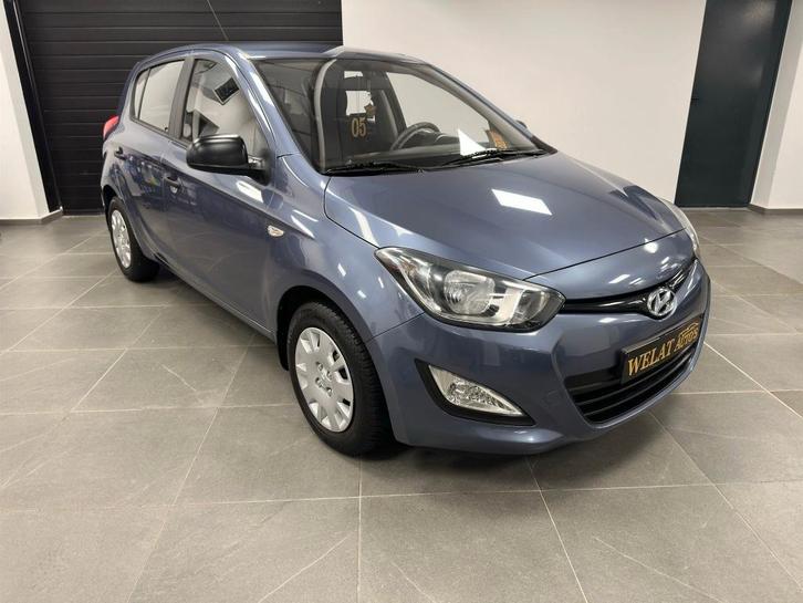 HYUNDAI i20 BENZINE 1.2 LITER TOP STAAT, Autos, Hyundai, Entreprise, Achat, i20, Essence, Euro 5, Argent ou Gris, Noir, Enlèvement