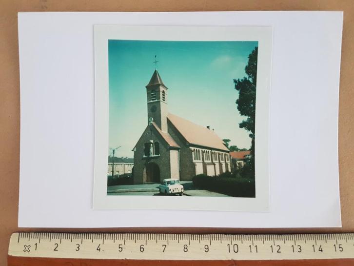 Foto Zeebrugge Sint Leokerkje, Verzamelen, Foto's en Prenten, Gebruikt, Foto, Gebouw, 1980 tot heden, Ophalen of Verzenden