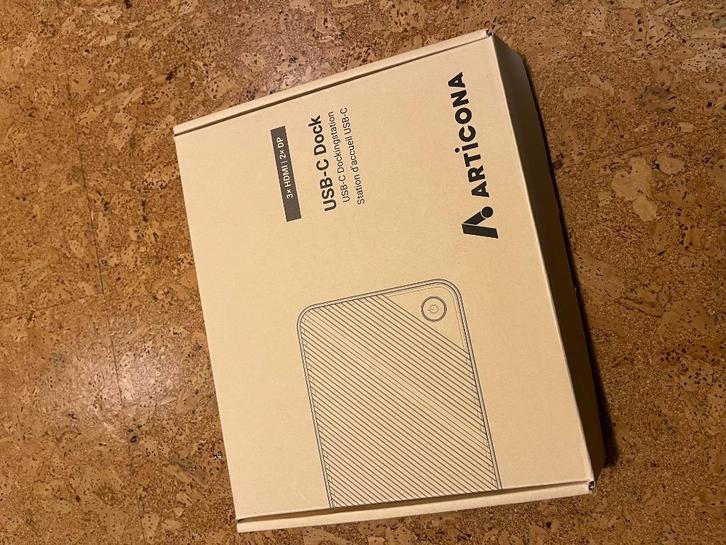 ARTICONA 3x4K 100W USB-C Docking Station // Ongebruikt, Computers en Software, Dockingstations, Nieuw, Docking station, Laptop