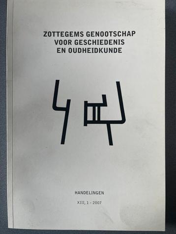 Handelingen 13 van het Zottegems Genootschap 2007 beschikbaar voor biedingen