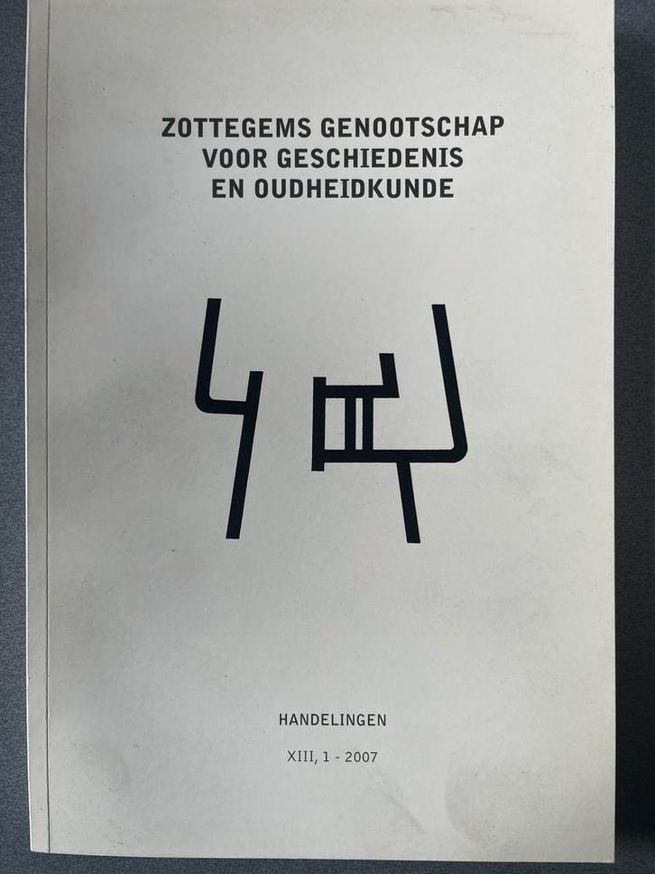 Handelingen 13 van het Zottegems Genootschap 2007, Boeken, Geschiedenis | Stad en Regio, Nieuw, Ophalen of Verzenden