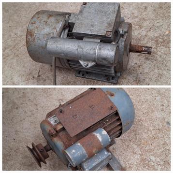elektrische motor lichtnet 220V 0,5 pk 1425-1430t/m beschikbaar voor biedingen